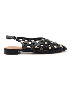 Kharisma slingback laserato con borchie